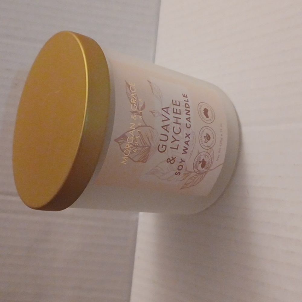 4/$60 New Guava & Lychee Soy Wax Scented Candle